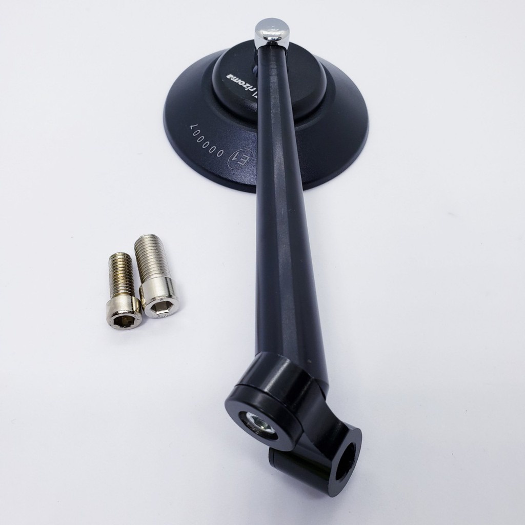 Gương xe máy, kính chiếu hậu rizoma tròn, đồ chơi xe máy cao cấp nhập khẩu dùng cho xe SH, VARIO, EXCITER, NVX, WINNER