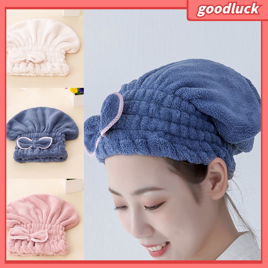 |Đồ Chơi GODK GODK Độc Đáo| Mũ Trùm Đầu Làm Khô Tóc Co Giãn Thấm Hút Nước Tốt Tiện Dụng Cho Nữ