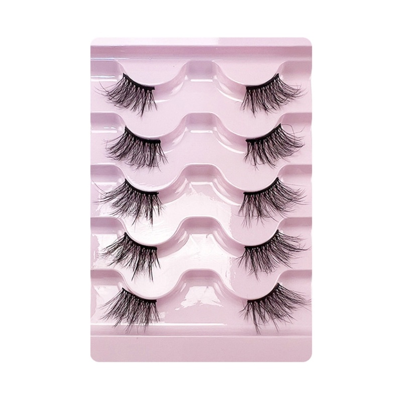 Set 5 Cặp Lông Mi Giả Mềm Mại Trang Điểm Tự Nhiên YOUYO