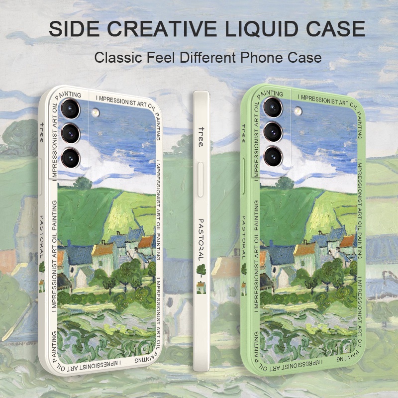 Ốp Điện Thoại Cảm Giác Chạm Thoải Mái Cho Samsung Galaxy S21 S20 FE Ultra Plus