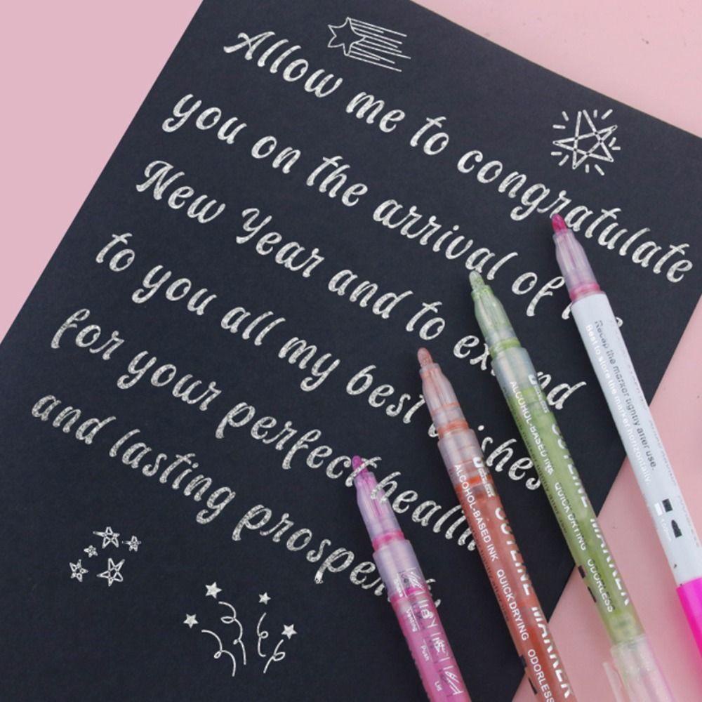 Bút Đánh Dấu Sáng Tạo Dùng Làm Thẻ Thủ Công DIY