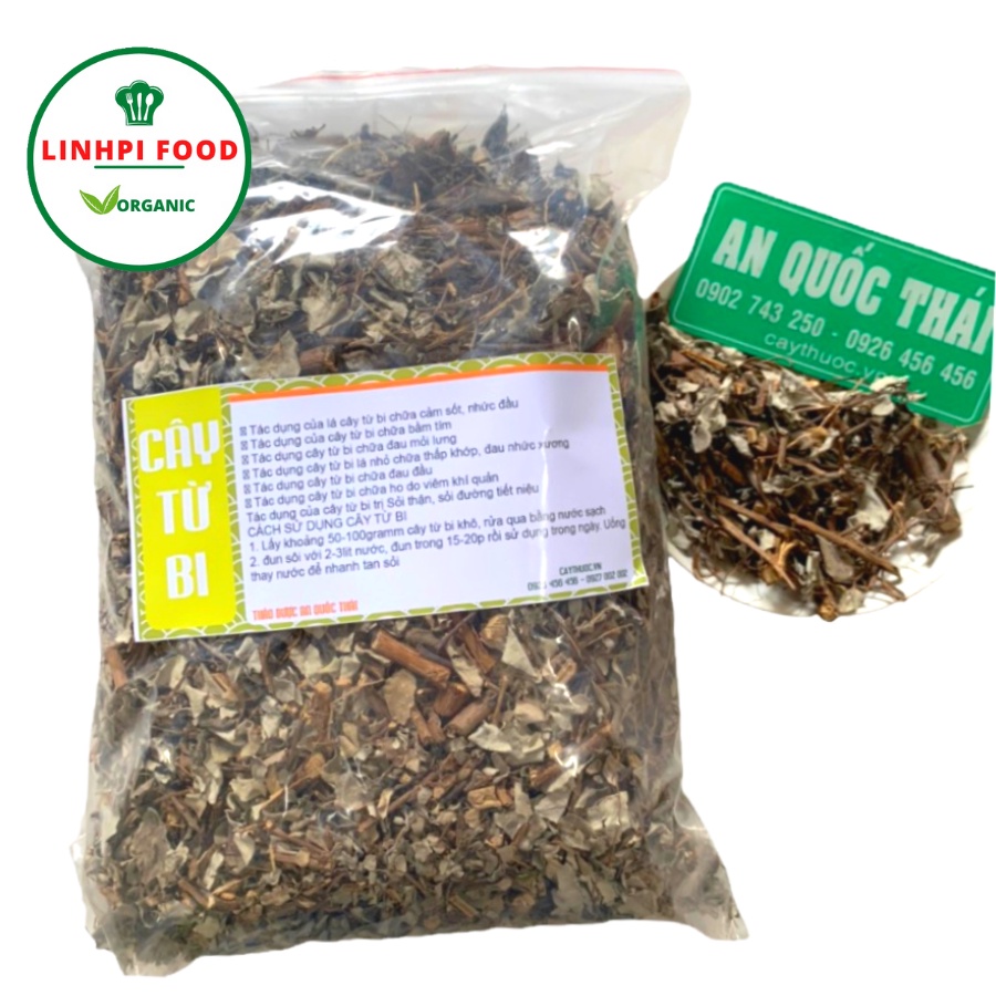 1Kg Cây Từ Bi (Cúc Tần, Đài Bi) Hỗ Trợ Người Sỏi Thận, Từ Bi Khô Đóng Gói Sạch Sẽ, Hàng Mới