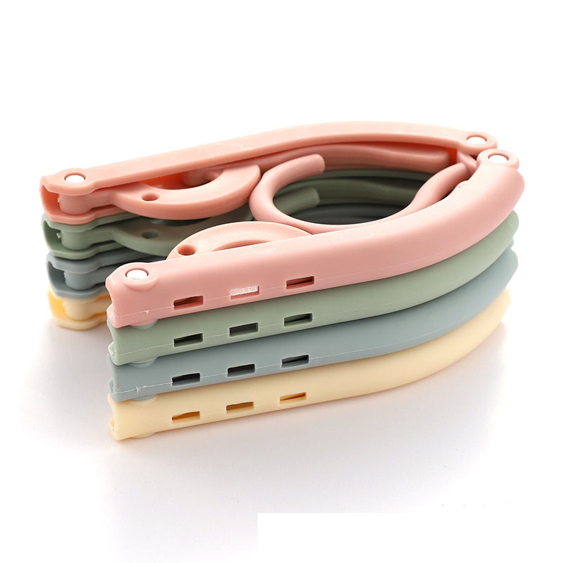 Móc Treo Quần Áo Dày Dặn Co Giãn Gấp Gọn Tiết Kiệm Không Gian Đa Năng