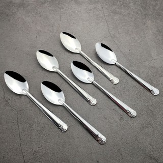 Thìa muỗng inox size nhỏ dài 11 cm ăn sữa chua, hoa quả, tráng miệng xúc gia vị
