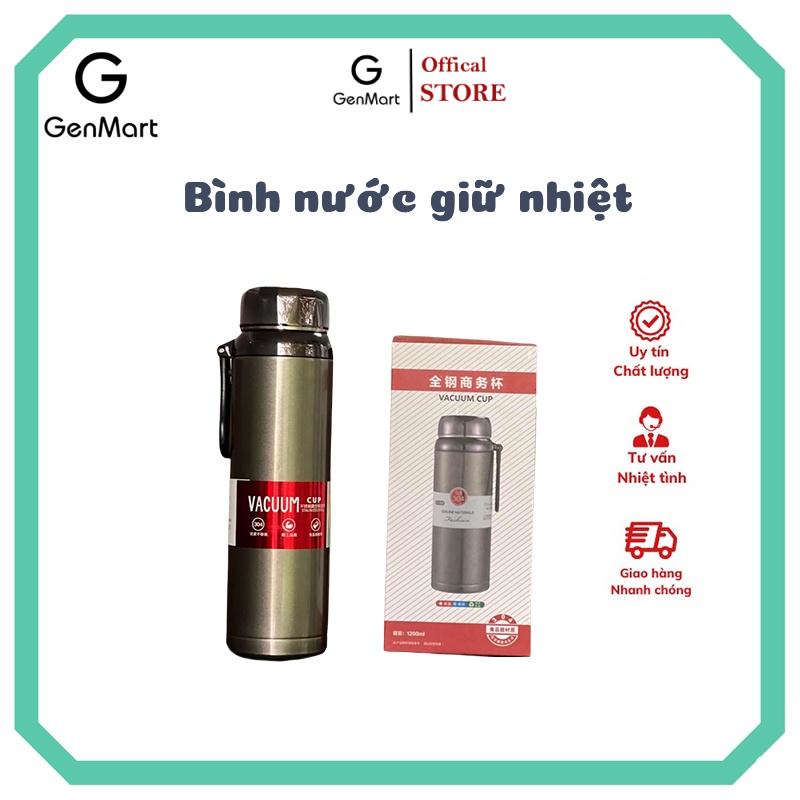 Bình giữ nhiệt nóng lạnh 800-1000-1200-1500ml inox 304 cao cấp - Genmart Store