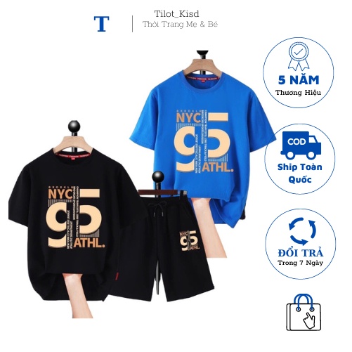 Quần Áo Trẻ Em ,Bộ Thun Cho Bé Trai 17- 40Kg Ngắn Tay Quần Đùi Chất Cotton Co Giản Thoáng Mát.Thời Trang Cao Cấp 185-187