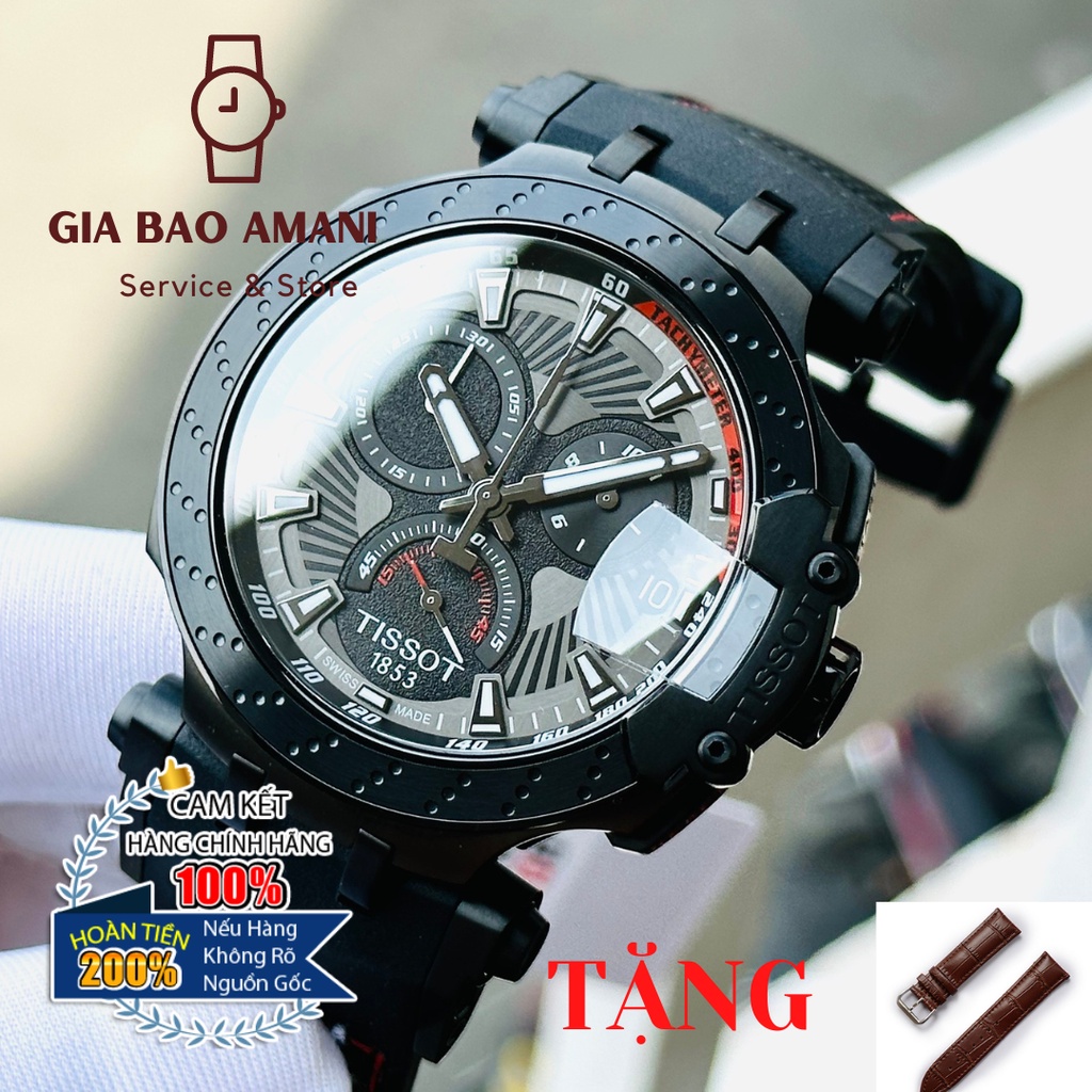 Đồng Hồ Nam 𝐓𝐈𝐒𝐒𝐎𝐓𝐓-𝐑𝐚𝐜𝐞 𝐌𝐨𝐭𝐨𝐠𝐩 𝟐𝟎𝟏𝟖 𝐂𝐡𝐫𝐨𝐧𝐨𝐠𝐫𝐚𝐩𝐡 𝐌𝐞𝐧'𝐬 𝐖𝐚𝐭𝐜𝐡 T115.417.37.061.04 Chính Hãng Tặng Kèm Dây Da Cao Cấp