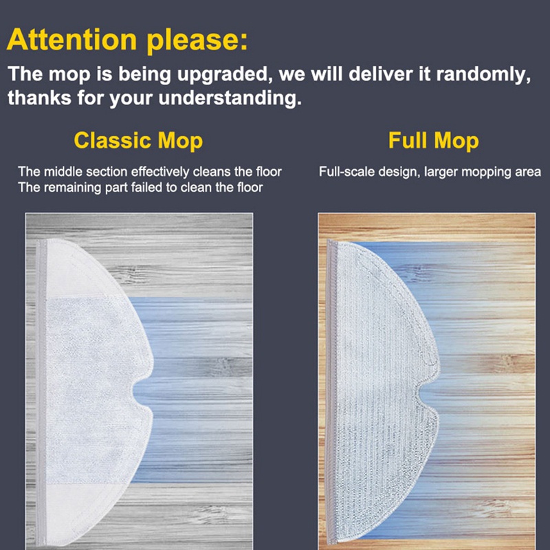 Bộ Lọc HEPA Và Cọ Chính Cho Máy Hút Bụi Xiaomi Robot1S SDJQR03RR Roborock S5 Max S50 S51 S55 S6 MaxV