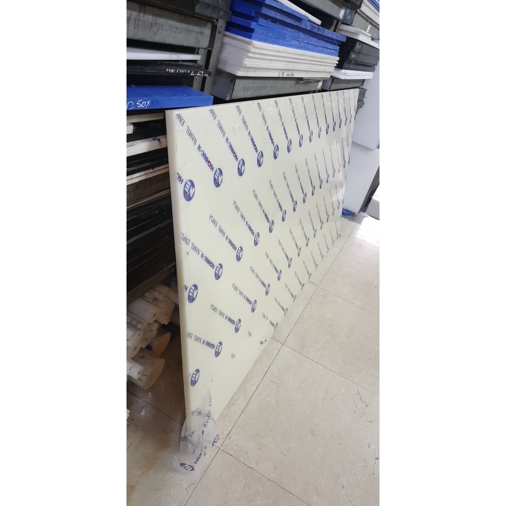 Tấm nhựa MC Nylon Hàn Quốc dày 15mm KT 15x60x298mm