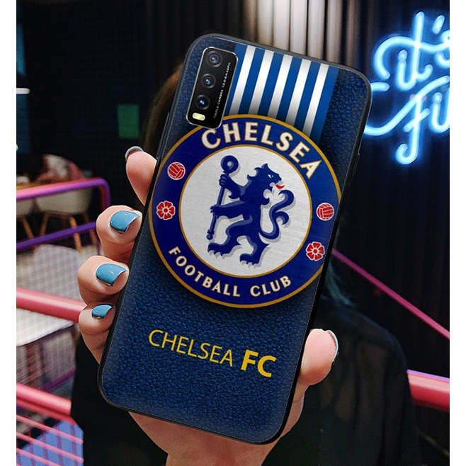 Ốp Điện Thoại Mềm In Logo Chelsea Cho Vivo Y11 Y11S Y20i Y20S Y17 Y12 Y15 U3 Y19 Y20 Y30 Y21 Y33S Y21S