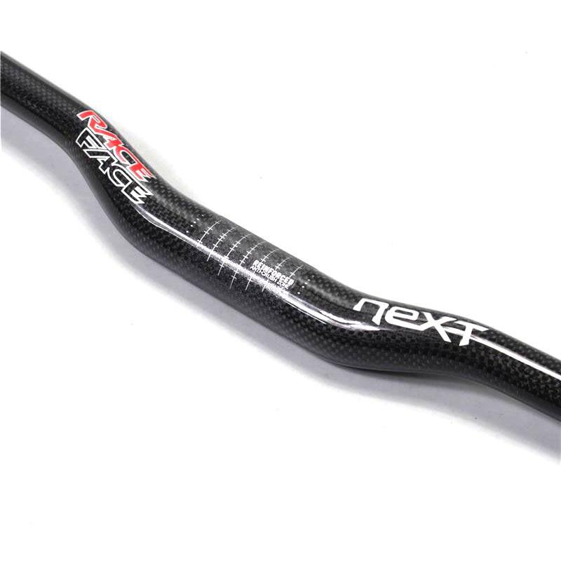 Tay Lái Xe Đạp Leo Núi Bằng Sợi Carbon 3K 31.8 * 600-740mm