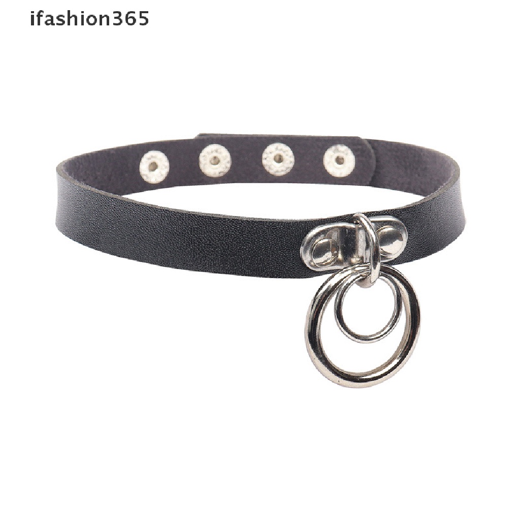 Vòng Cổ Choker Đinh Tán Phong Cách Punk Vintage Thời Trang ifashion365 Dành Cho Nữ