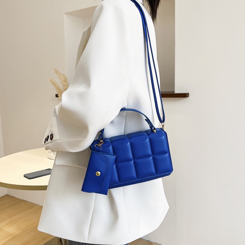 Ielgy niche Túi Đeo Chéo Dạng Nhấn Màu Xanh Lá Chất Lượng Cao Thiết Kế Ấn Tượng Cho Nữ