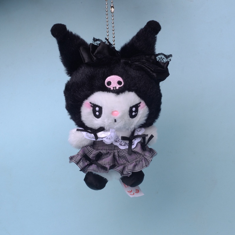 SANRIO Thú Nhồi Bông Hình Kuromi Melody Phong Cách Gothic Lolita Cho Bé