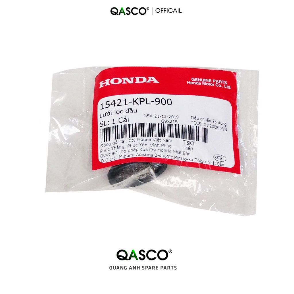 (15421KPL900)Lưới lọc dầu HONDA Air Blade 110, Air Blade 125, Lead 125, Pcx,Sh Mode, Vision (467)