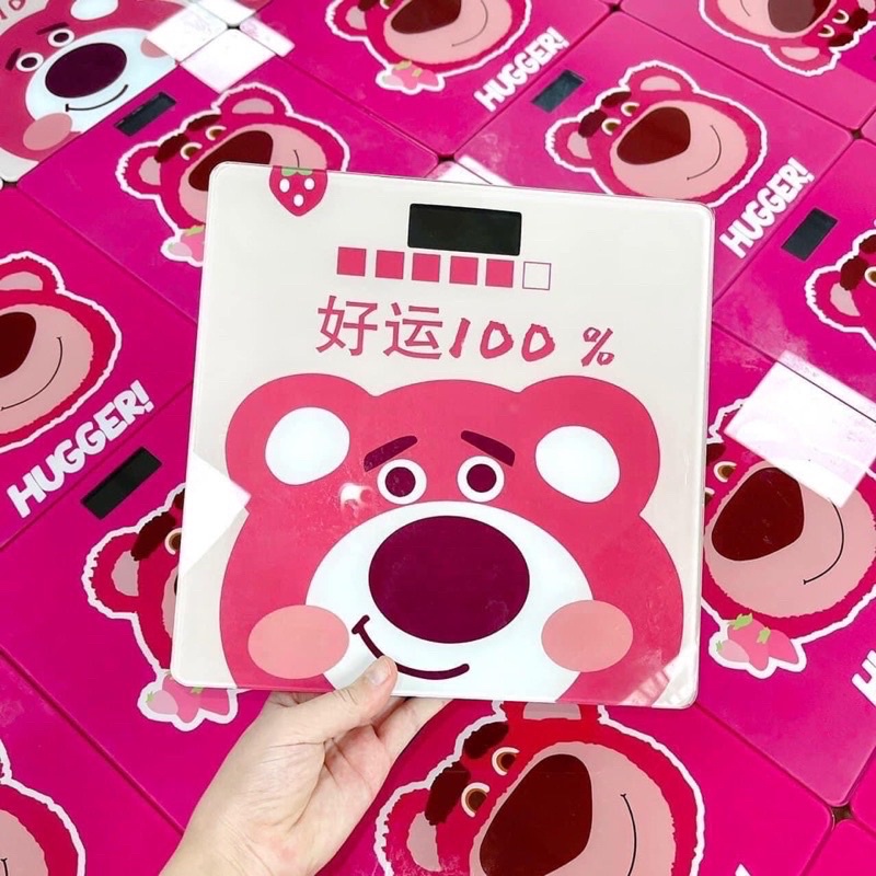 Cân điện tử hình gấu losto mẫu mới 2023 siêu chính xác