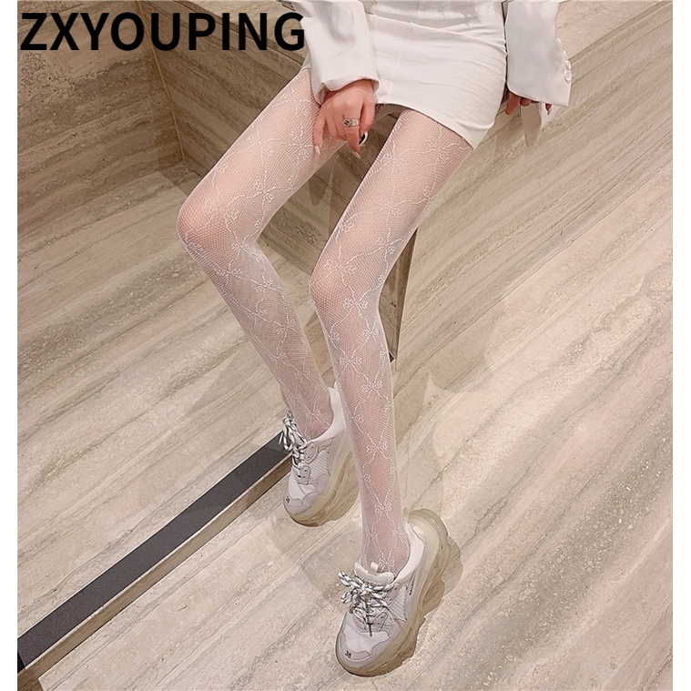 Vớ Lưới Đen Dày Đính Đá Gợi Cảm Cho Nữ