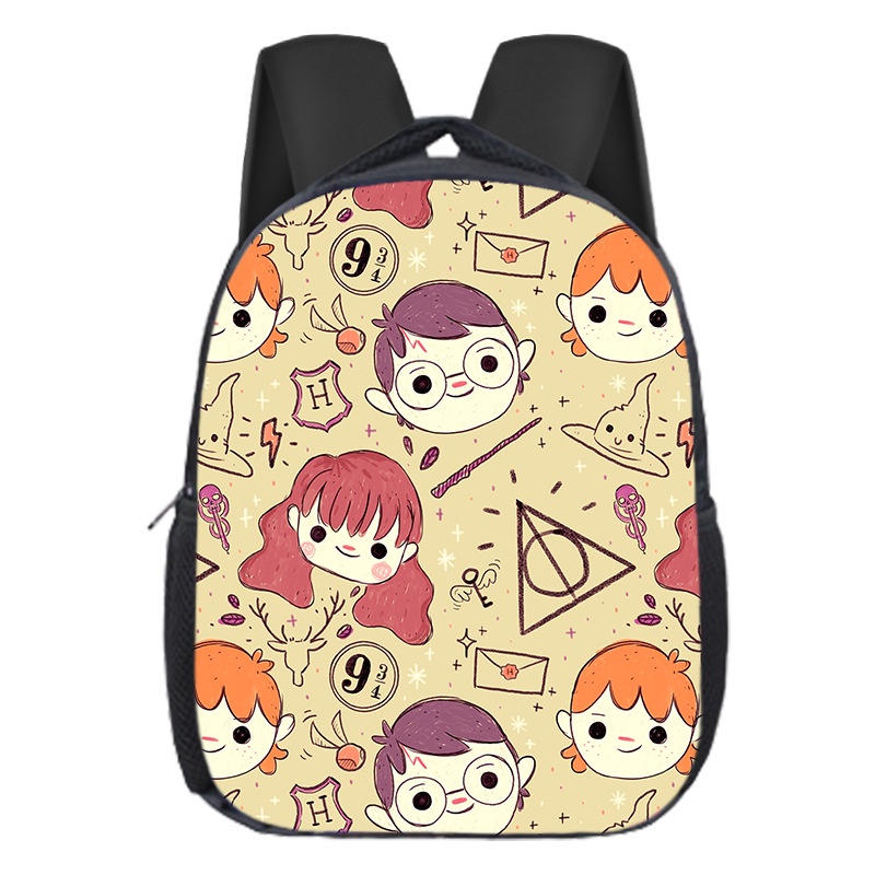 Ba Lô Đi Học Đa Năng In Họa Tiết Harry Potter Thời Trang Cho Bé Mẫu Giáo