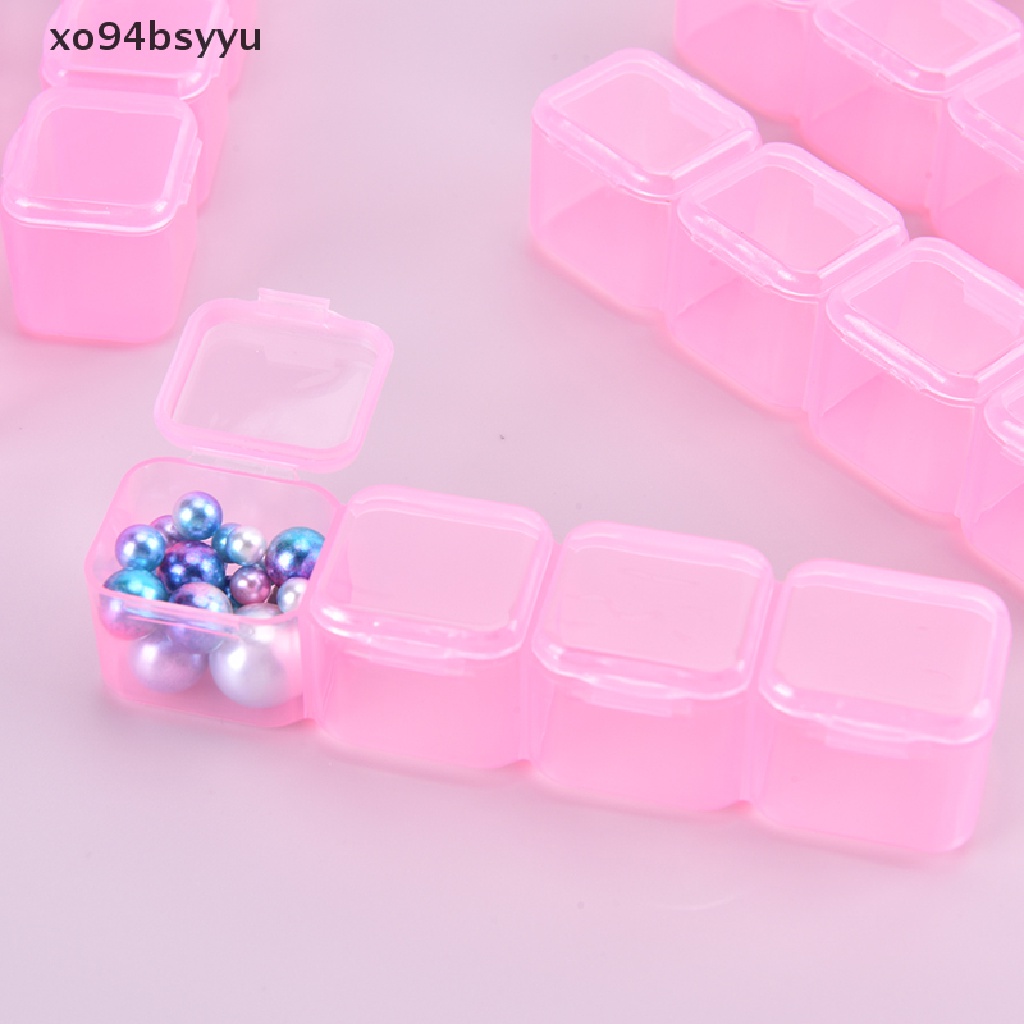Hộp Nhựa 28 Ngăn Đựng Phụ Kiện Trang Trí Móng Tay Xo94Bsyu