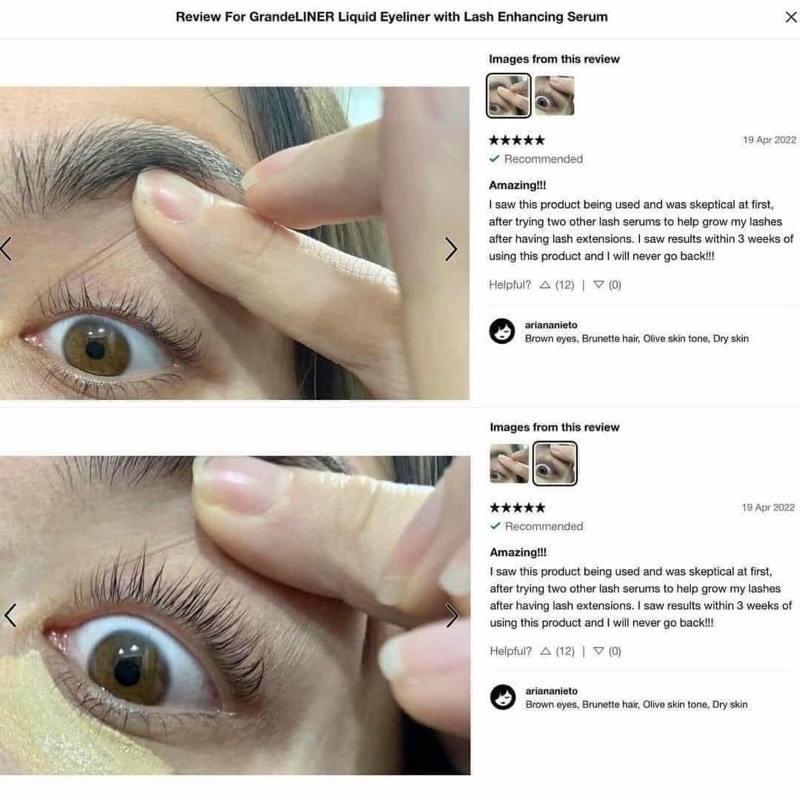 Kẻ Mắt Nước Chứa Serum Dưỡng Mi Grande Liner