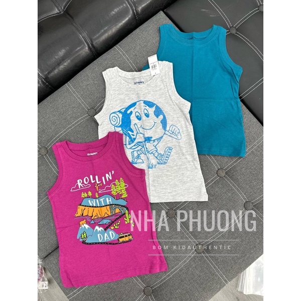 Set 3 áo Oldnavy US size 18-24m 4T 5T