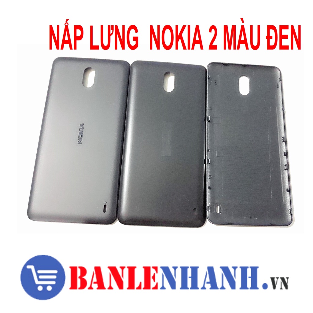 NẤP LƯNG NOKIA 2 MÀU ĐEN