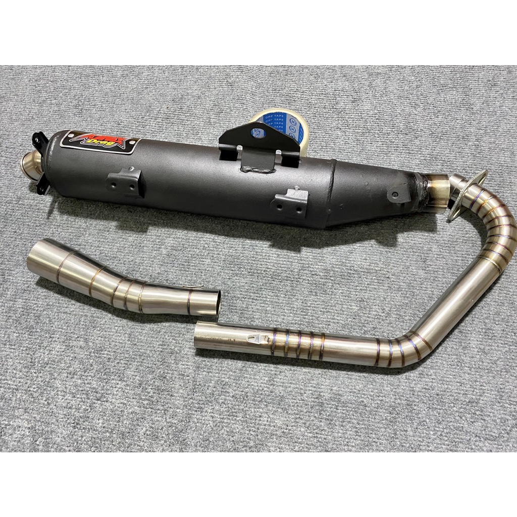 Pô KingDrag Exciter 150 Cổ Tăng 2 khúc 34-51 from ghép CỰC ĐẸP