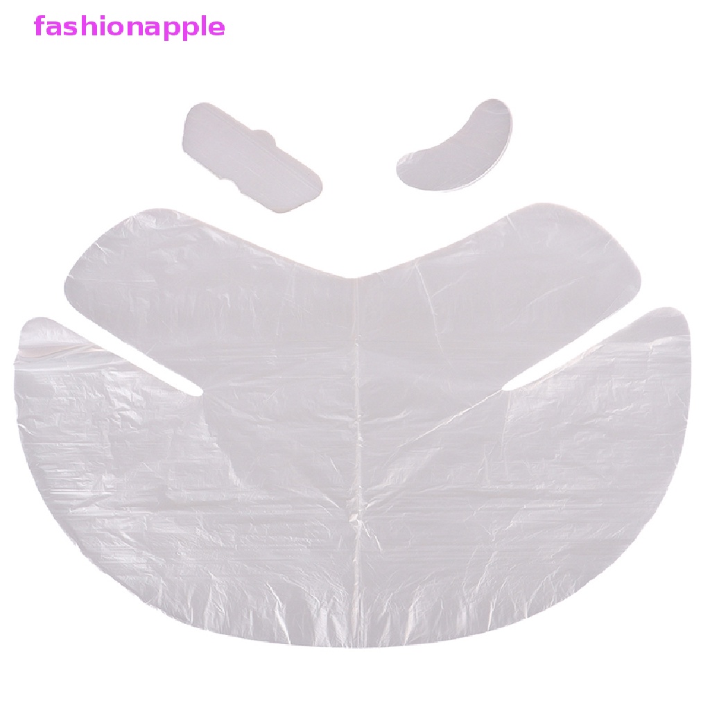 Set 100 Giấy Nhựa PE Làm Sạch Da Toàn Diện Dùng Một Lần