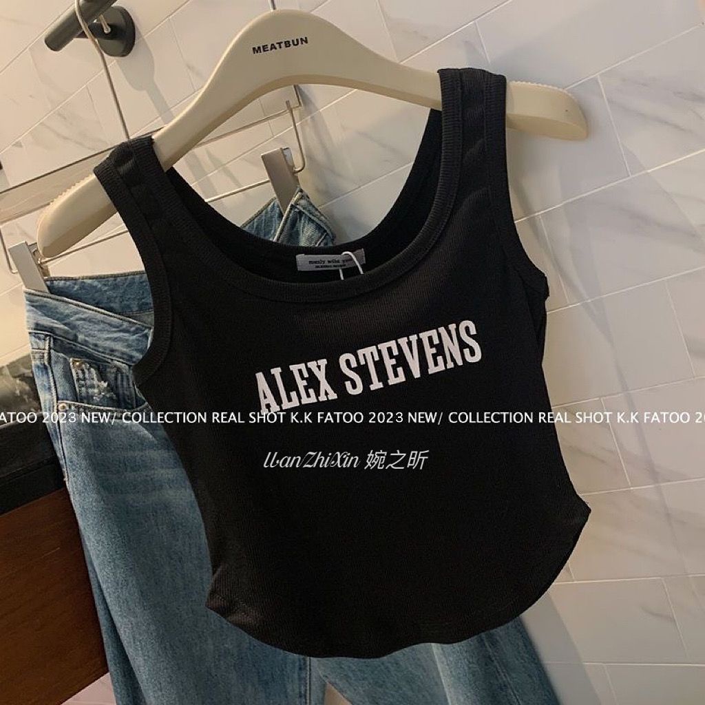 Áo Thun COZOK Cộc Tay Dáng Ôm In Chữ Thời Trang