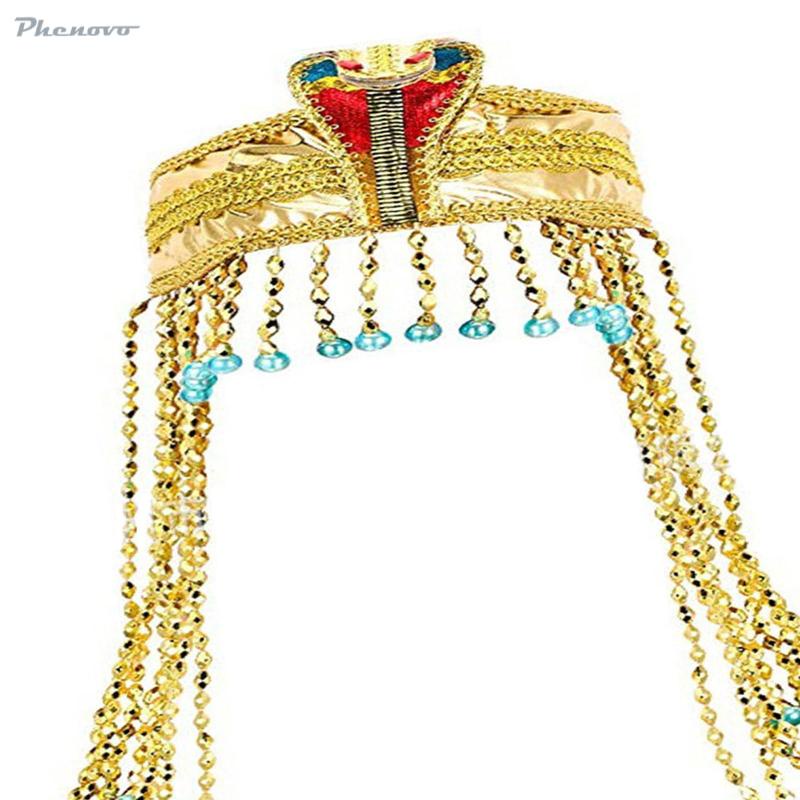 Băng Đô Cài Tóc Hình Rắn Phong Cách Nữ Hoàng Cổ Điển Thời Trang Dùng Hóa Trang Halloween