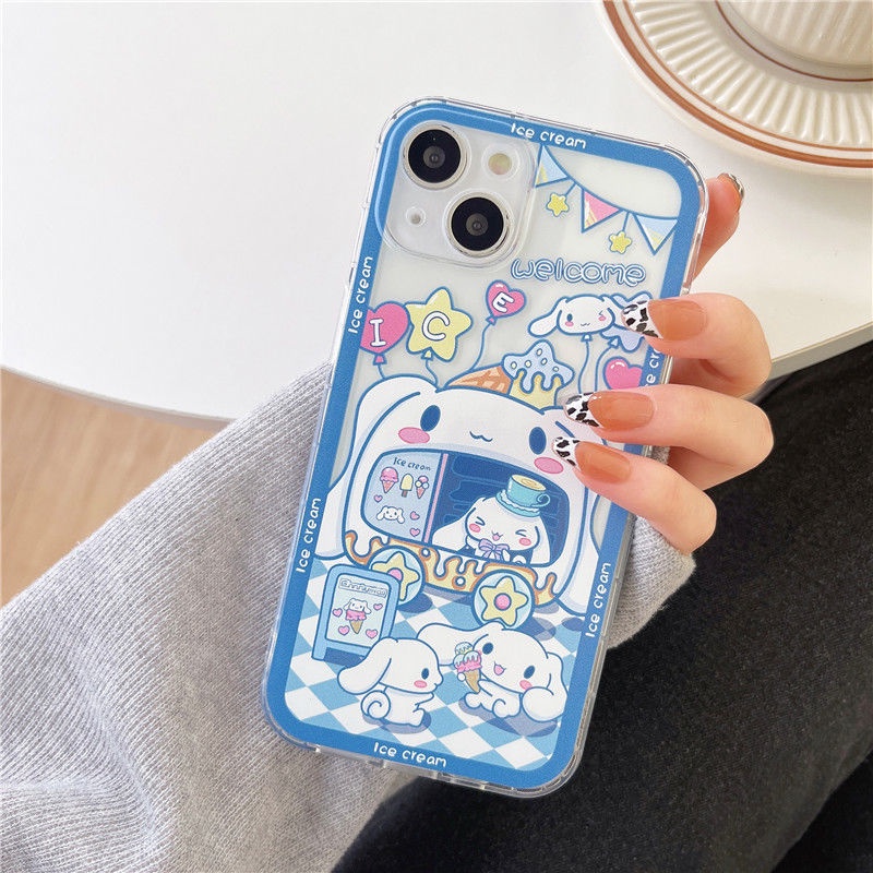 Compatible For TECNO POVA 4 Pro POP 5 LTE Spark 10 Pro POVA 3 NEO POVA 2 Spark 8C 7T Spark GO 2023 ITEL A26 Vision 1 Pro Vision 2 S15 Pro Cute Cartoon Animal Lce cream truck Transparent Case