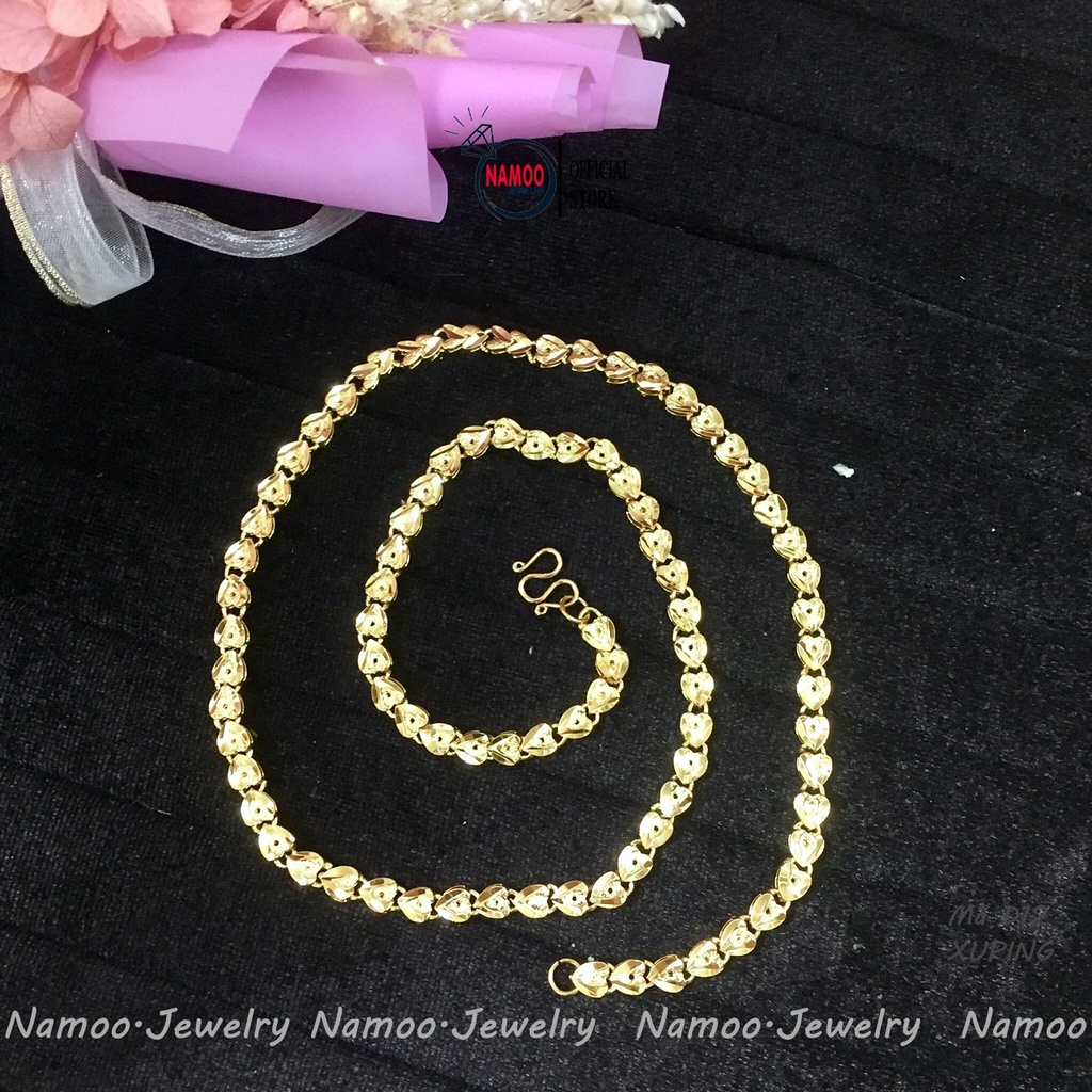 Dây Chuyền Trơn Nữ D12 Bền Màu, Hàng Cao Cấp Dùng Hàng Ngày Bảo Hành 6 tháng