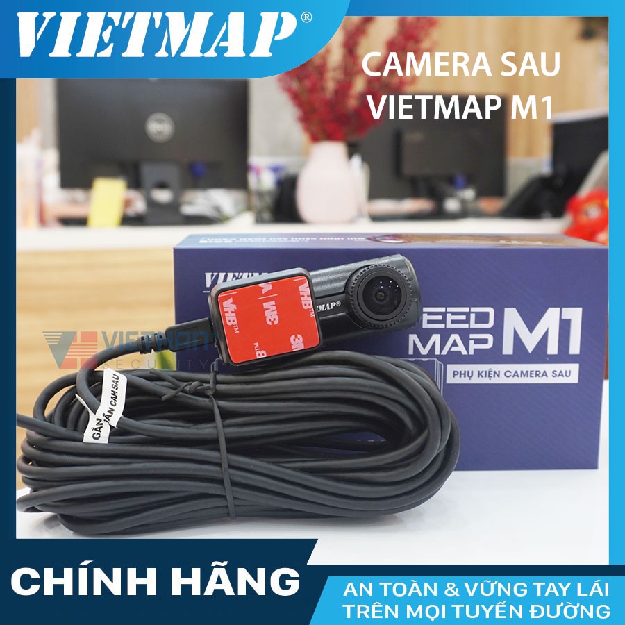 Camera sau dùng cho Cam hành trình Vietmap SpeedMap M1 - Bảo hành 12 tháng chính hãng