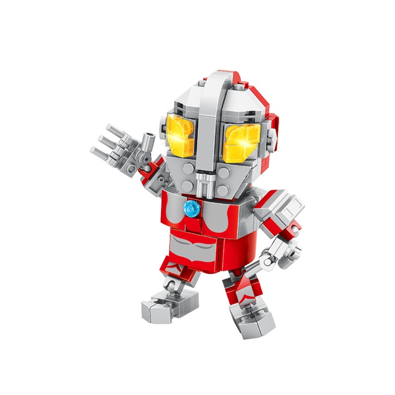 Bộ Đồ Chơi Lắp Ráp Lego Hình Nhân Vật Ultraman Dành Cho Bé Trai 7-12 - 14 Tuổi