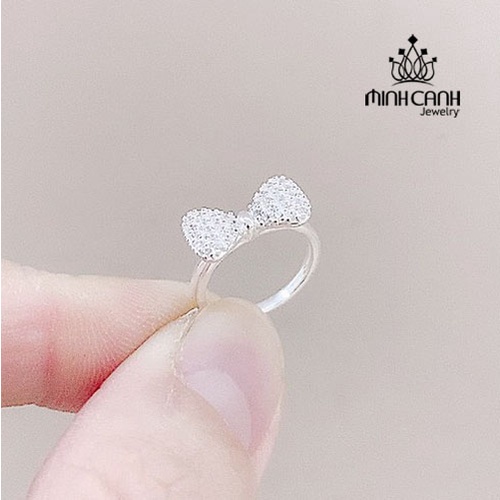 Nhẫn Bạc Trẻ Em Hình Nơ Xinh Xắn - Minh Canh Jewelry