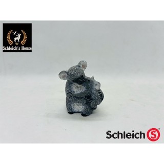 Mô hình động vật , đồ chơi con vật Schleich chính hãng gấu Koala mẹ và con 14677 - Schleich House