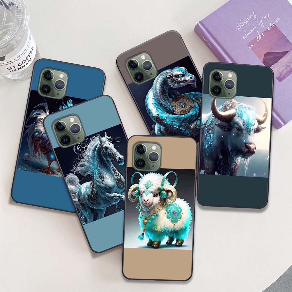 Ốp Iphone 11 / 11 pro / 11 pro max bộ hình 12 con giáp sang trọng