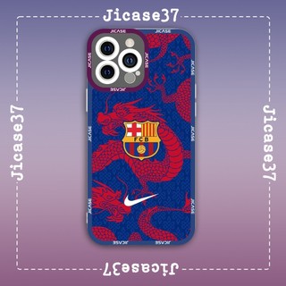 Ốp lưng iphone samsung xiaomi oppo cạnh vuông Jicase JMcase Câu Lạc Bộ Bóng Đá Barcelona Nike