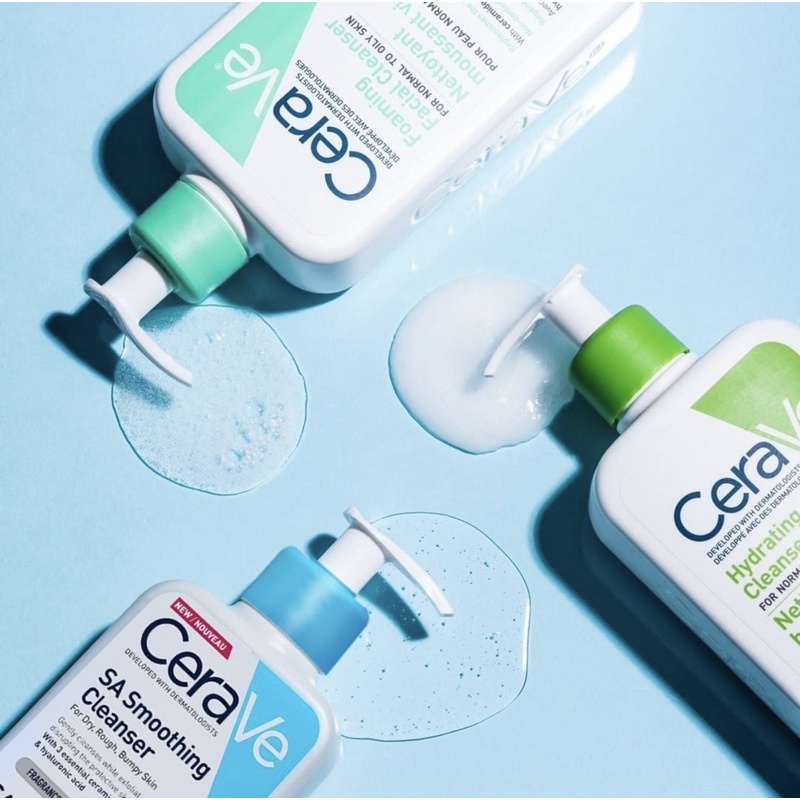 Sữa rửa mặt Carave dịu nhẹ dành cho da dầu và da khô