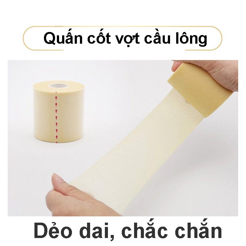 Băng quấn cổ chân, cổ tay chống chấn thương, quấn cốt vợt cầu lông bảo vệ cốt vợt, êm tay thấm hút mồ hôi