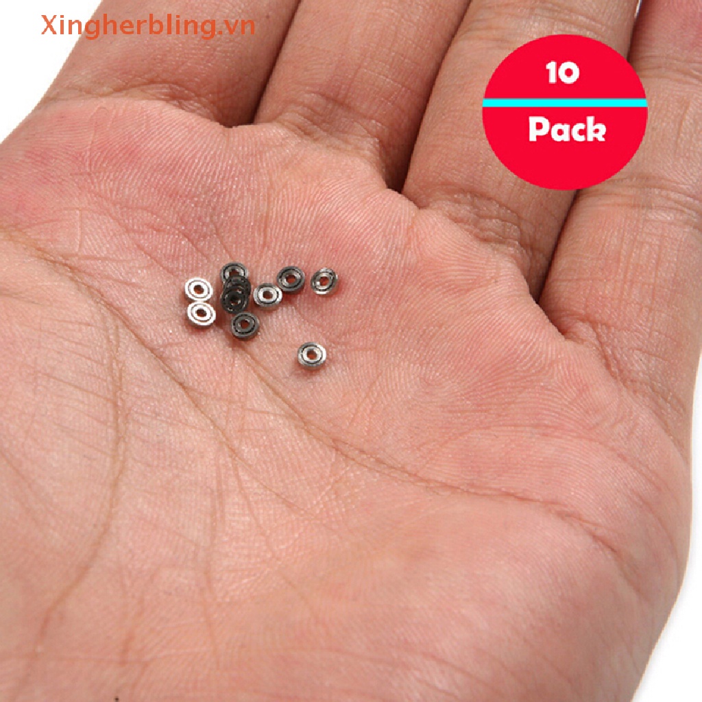 Set 10 Bạc Đạn Mini 681ZZ 1x3x1mm