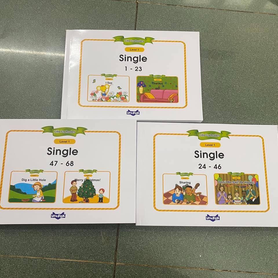 [Bộ đẹp!] Tặng File Mp3 - Little fox level 1- Single stories- 68q