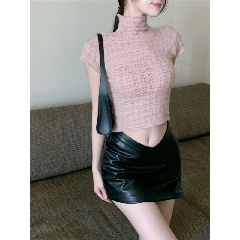 COZOK Áo Thun Dệt Kim Sát Nách Dáng Ôm Thời Trang Đơn Giản