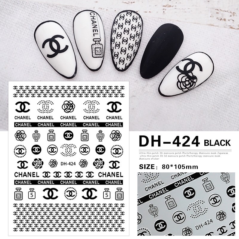 Stickers Chanel DH-424 (Miếng)