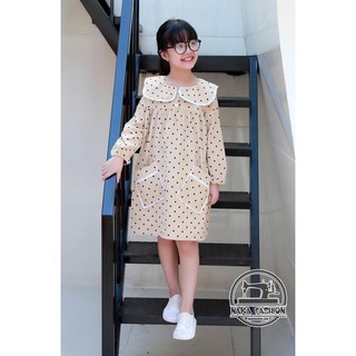 [Có sẵn] [Ảnh thật] Váy Chấm Bi - MSP 2512