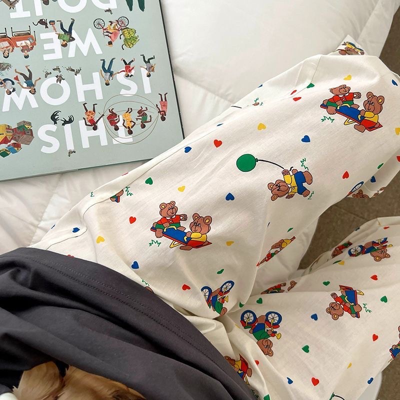 Quần thun hoạ tiết cute