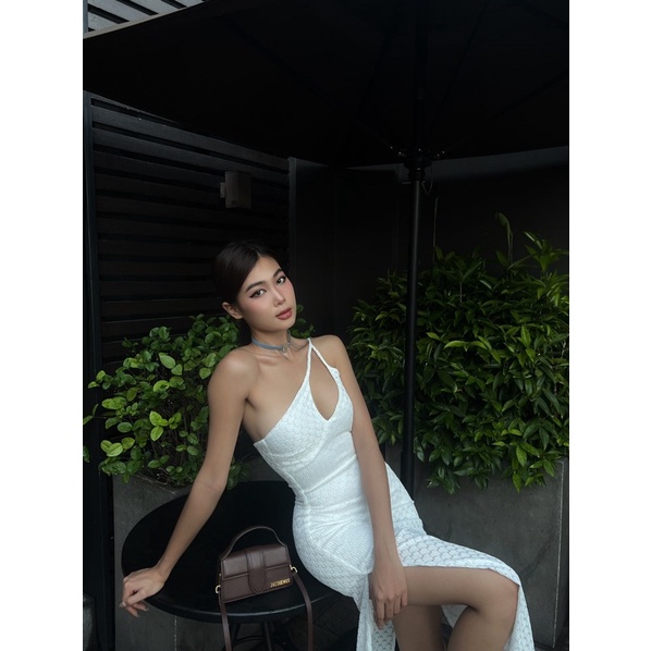 Cloud Dress - Đầm ôm body lệch vai cut out - Morri Club