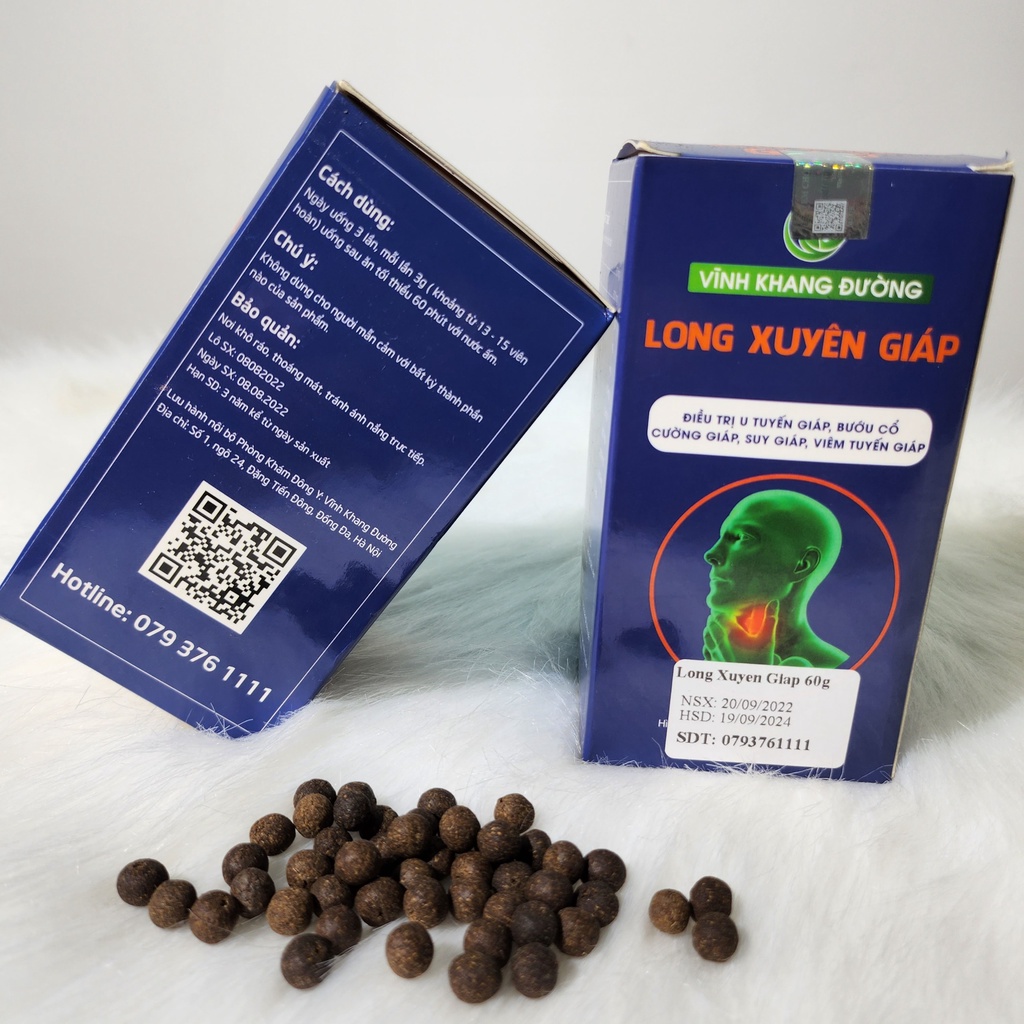 Long Xuyên Giáp Giảm U Tuyến Giáp, Bướu Cổ, Cường Giáp, Suy Giáp, Viêm Tuyến Giáp