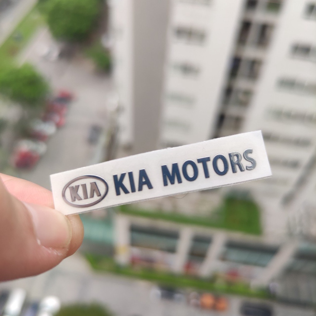 Tem Logo 9D Theo Hãng Xe Decal Dán Trang Trí Nội Thất Ô Tô Theo Các Hãng Xe