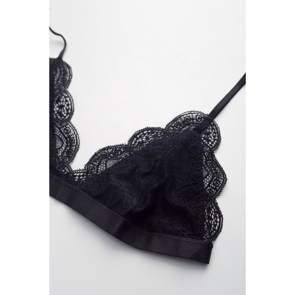 Áo lót Basic Đen kèm đệm mỏng Lace.thelabel | BigBuy360 - bigbuy360.vn